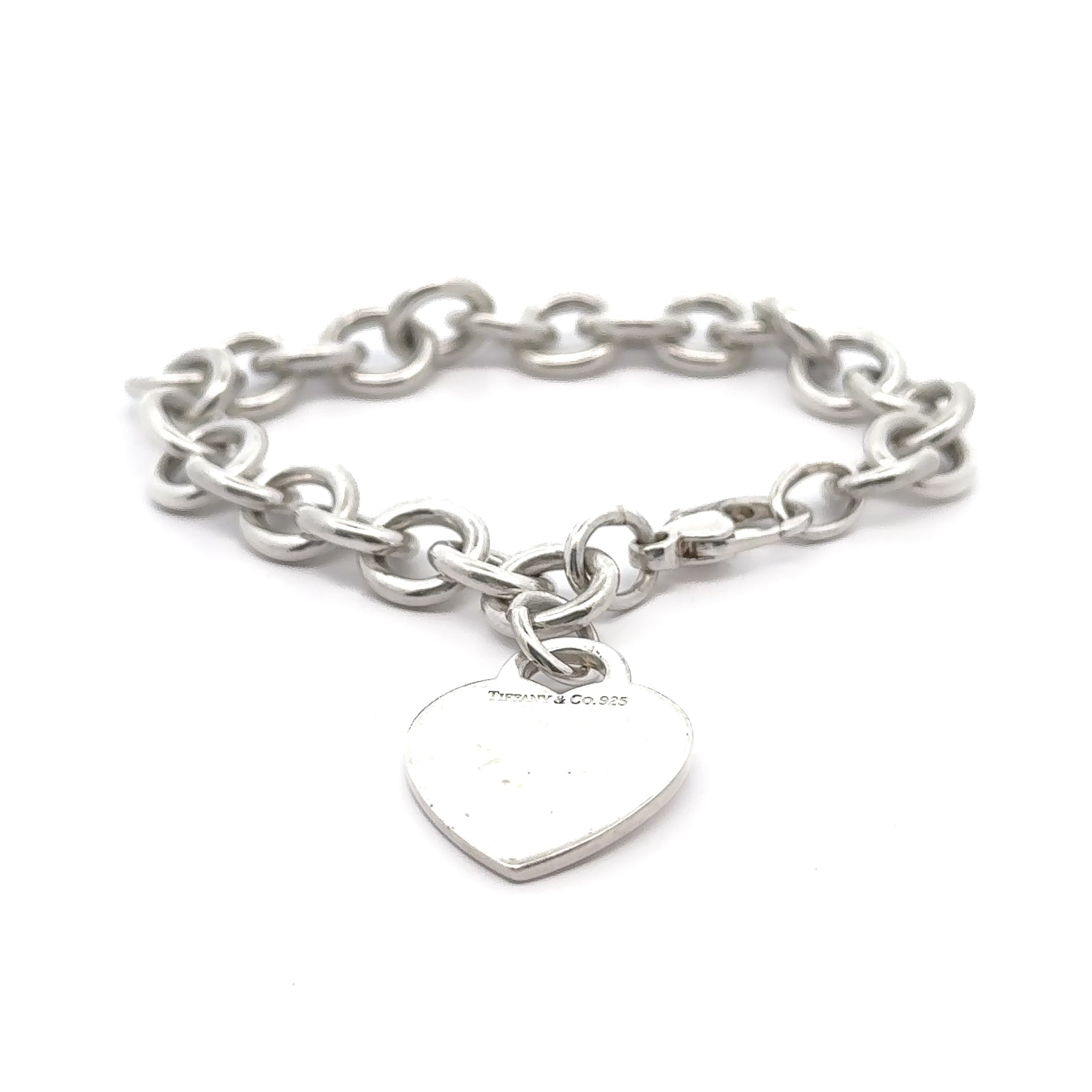 Pre-Owned Tiffany & Co. Heart Charm Bracelet