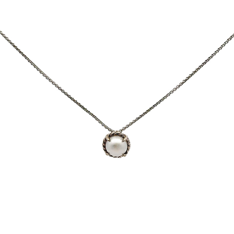 Pre-Owned David Yurman Chatelaine Pearl Necklace