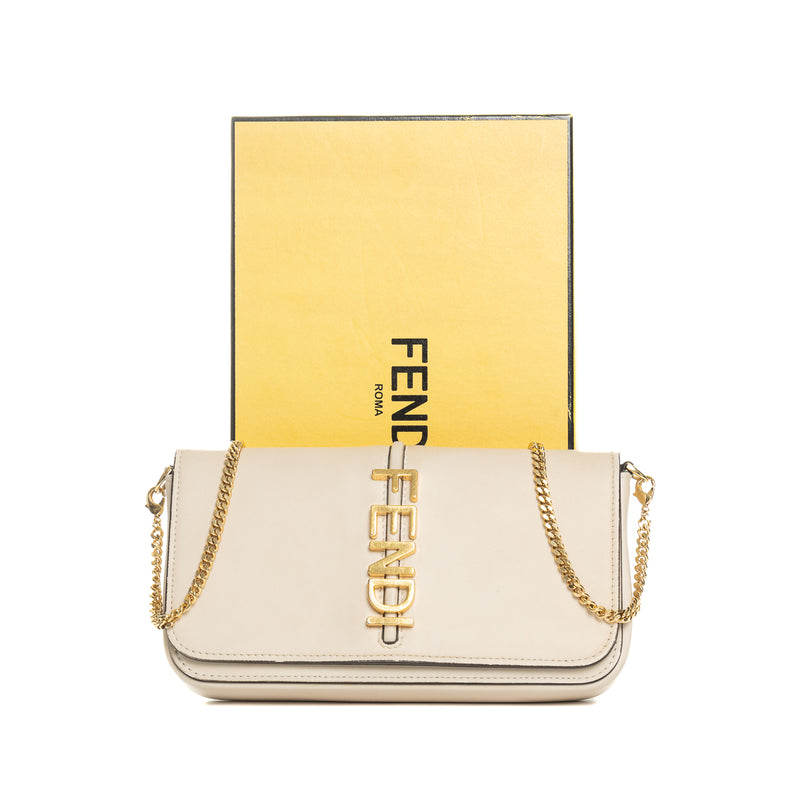 Pre-Owned Fendi Fendigraphy Wallet on Chain