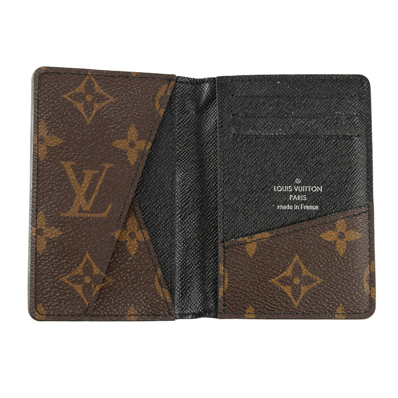 Pre-Owned Louis Vuitton Monogram Macassar Pocket Organizer