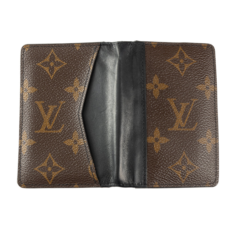Pre-Owned Louis Vuitton Monogram Macassar Pocket Organizer