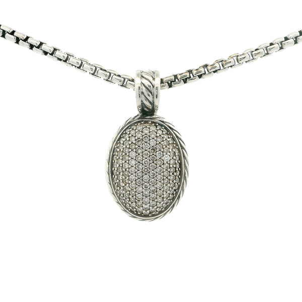 Pre-Owned David Yurman Diamond Enhancer on Chain