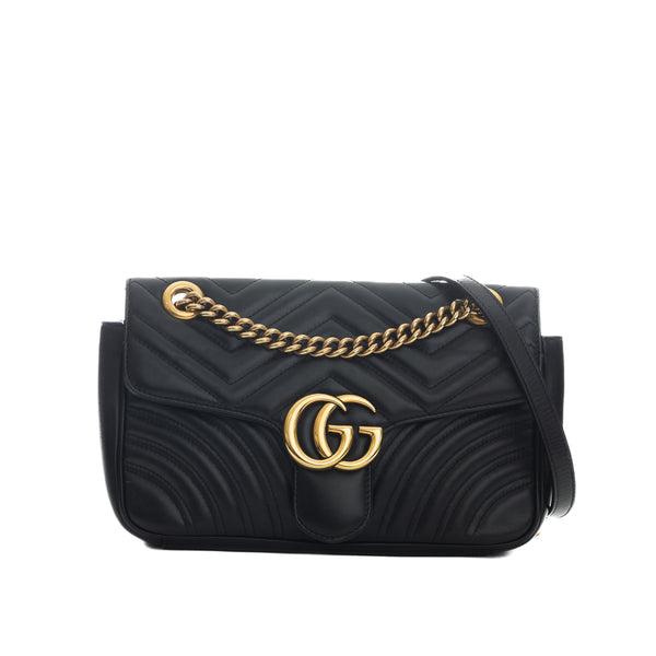 Pre-Owned Gucci Marmont Medium Shoulder Bag