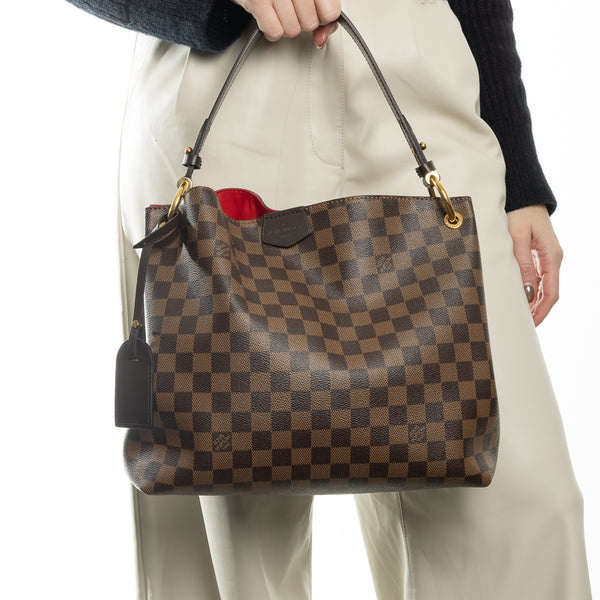 Pre-Owned Louis Vuitton Damier Ebene Graceful PM