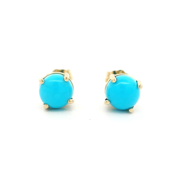 Pre-Owned Turquoise Stud Earrings