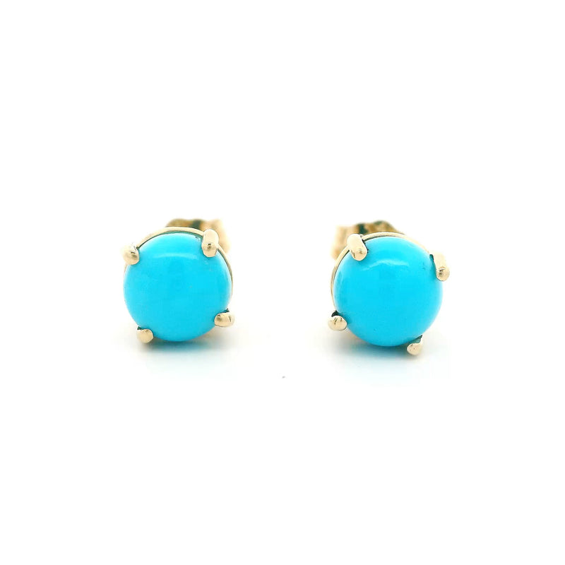 Pre-Owned Turquoise Stud Earrings