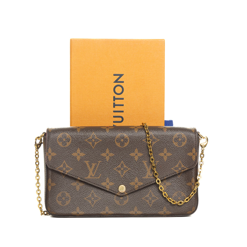 Pre-Owned Louis Vuitton Monogram Felicie Pochette