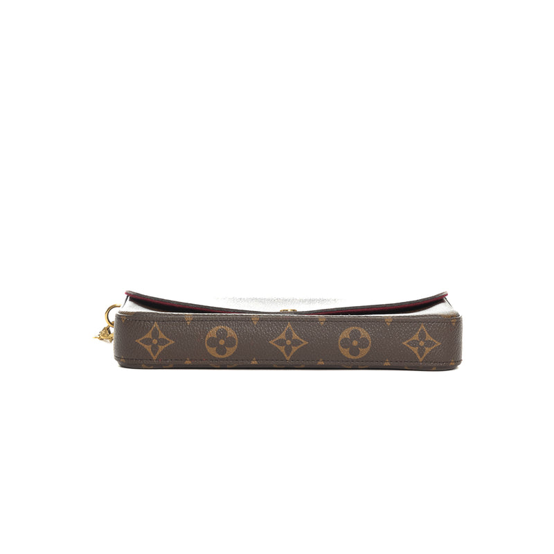 Pre-Owned Louis Vuitton Monogram Felicie Pochette
