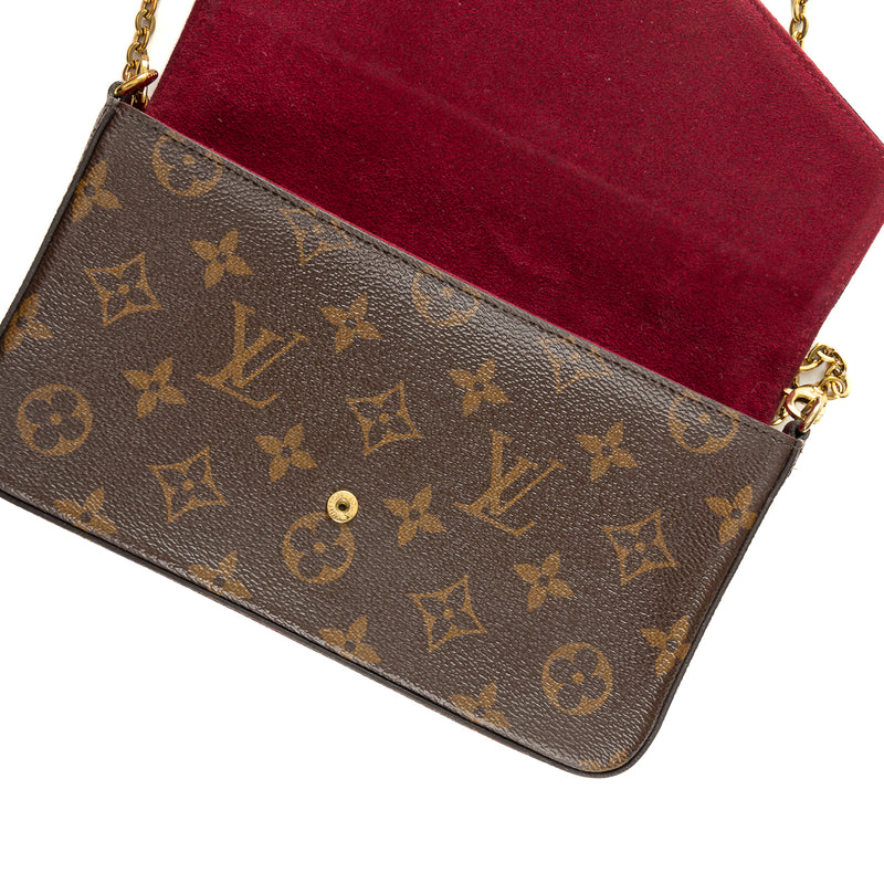 Pre-Owned Louis Vuitton Monogram Felicie Pochette