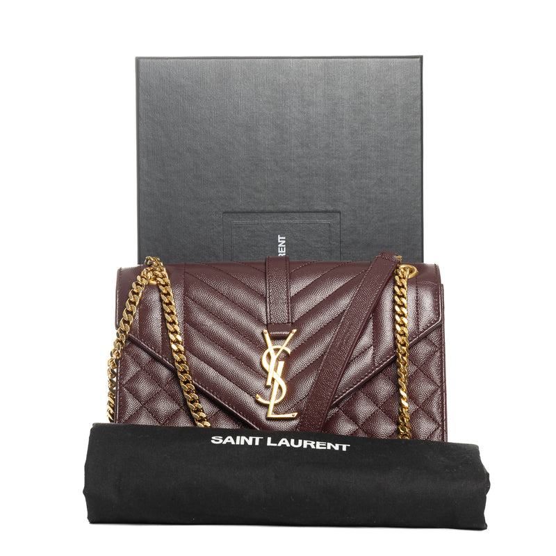 Pre-Owned Yves Saint Laurent Envelope Medium Bag
