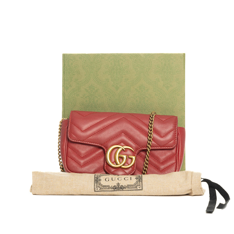 Pre-Owned Gucci GG Marmont Mini Bag