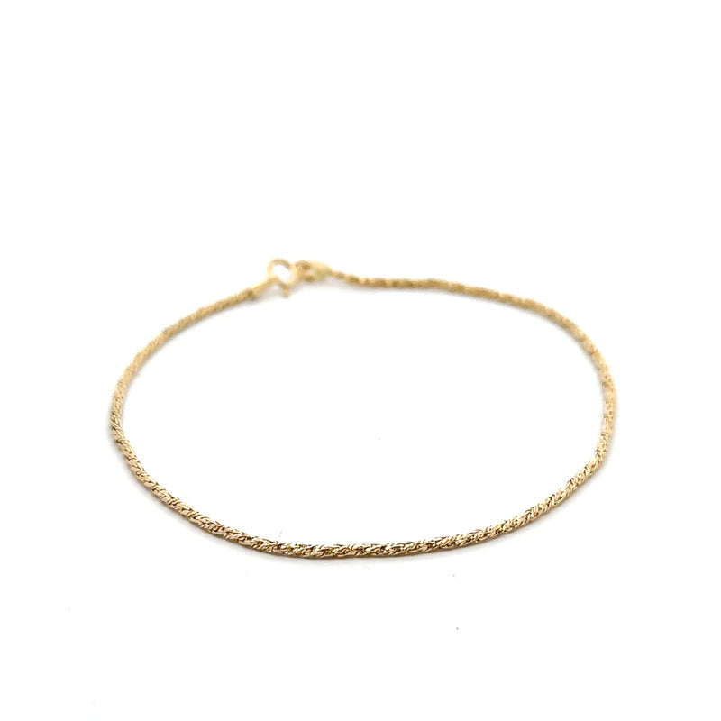 Pre-Owned Rope Chain Bracelet