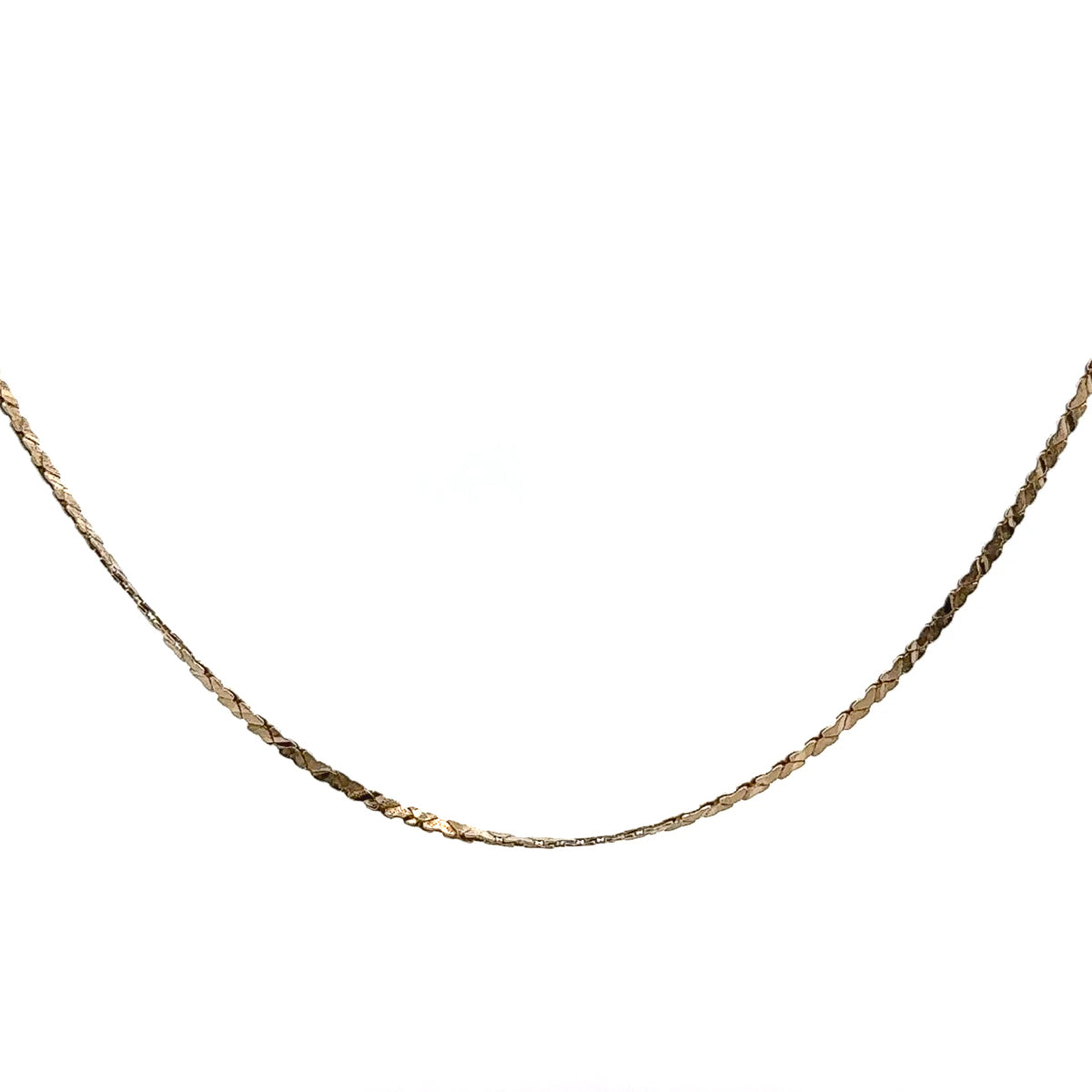 Pre-Owned Fancy Link Necklace