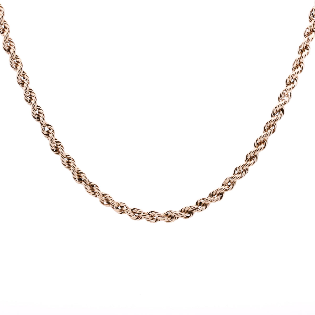 Pre-Owned Rope Chain Neck Double Wrap Bracelet