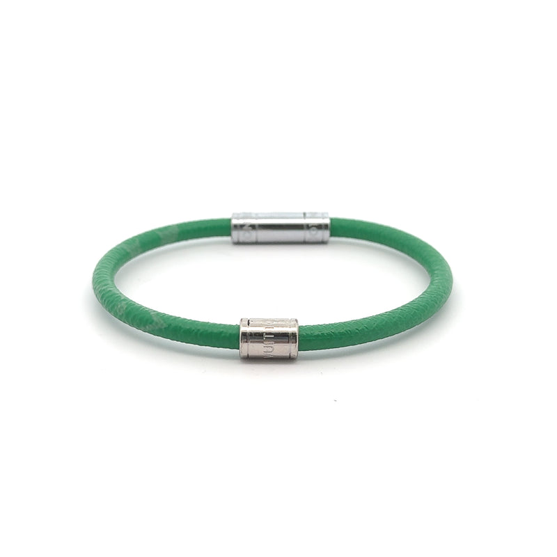 Pre-Owned Louis Vuitton Neo Split Green 21 Bracelet