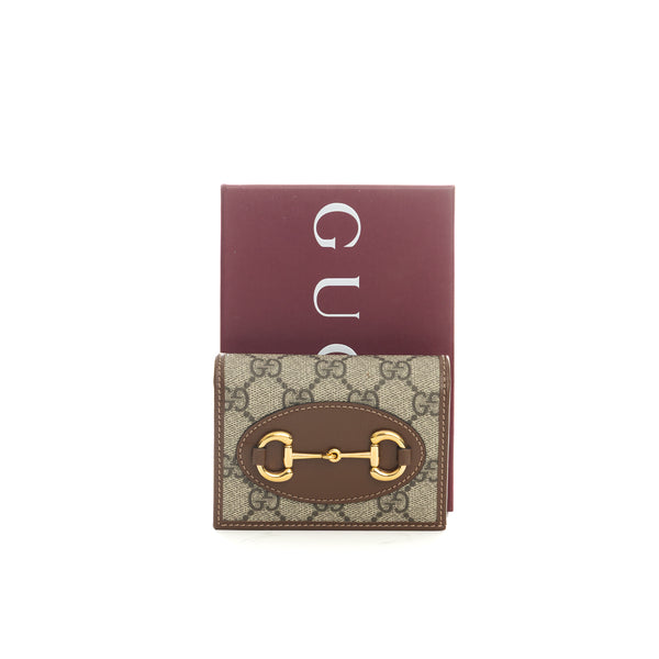 Pre-Owned Gucci Horsebit 1955 Small Wallet