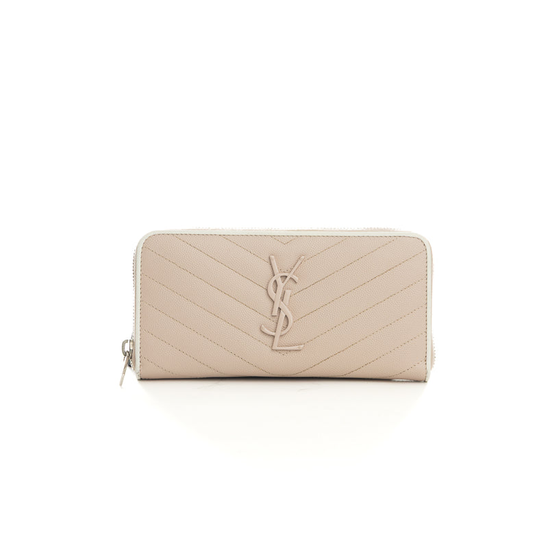 Pre-Owned Yves Saint Laurent Cassandre Zip Around Wallet