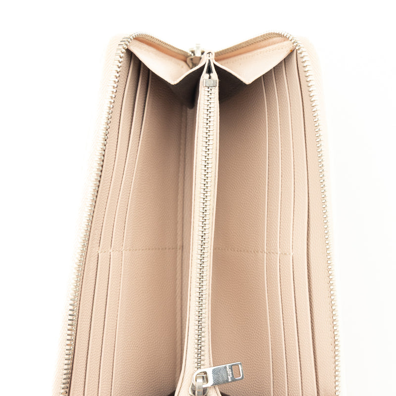 Pre-Owned Yves Saint Laurent Cassandre Zip Around Wallet