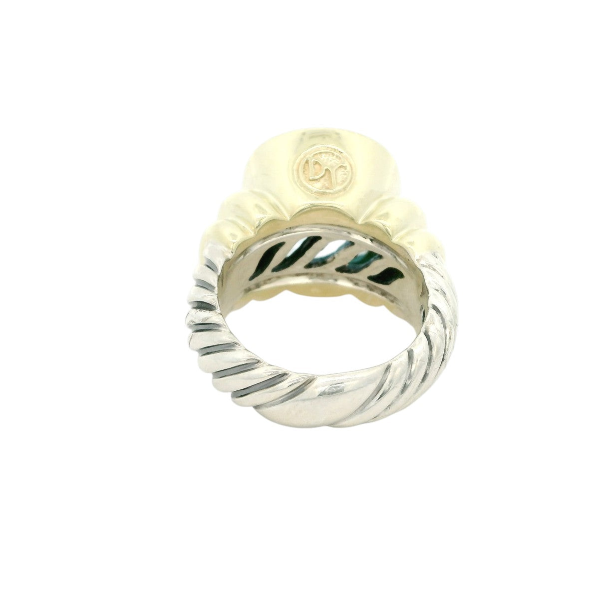 Pre-Owned David Yurman Two Tone Noblesse Ring