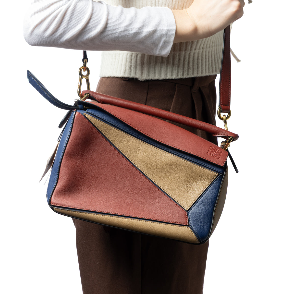 Pre-Owned Loewe Puzzle Small Handbag