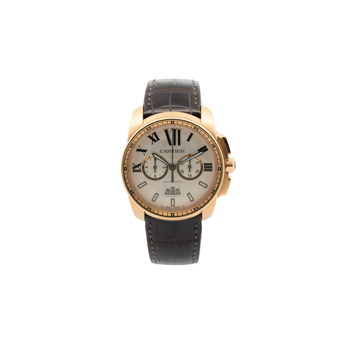 Pre-Owned Cartier Calibre De Cartier Chronograph Watch