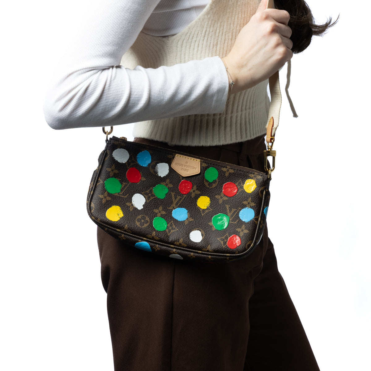 Pre-Owned Louis Vuitton X Yayoi Kusama Pochette