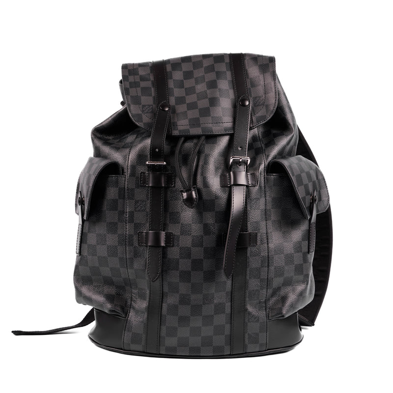 Louis Vuitton - Christopher mm Backpack - Graphite - Men