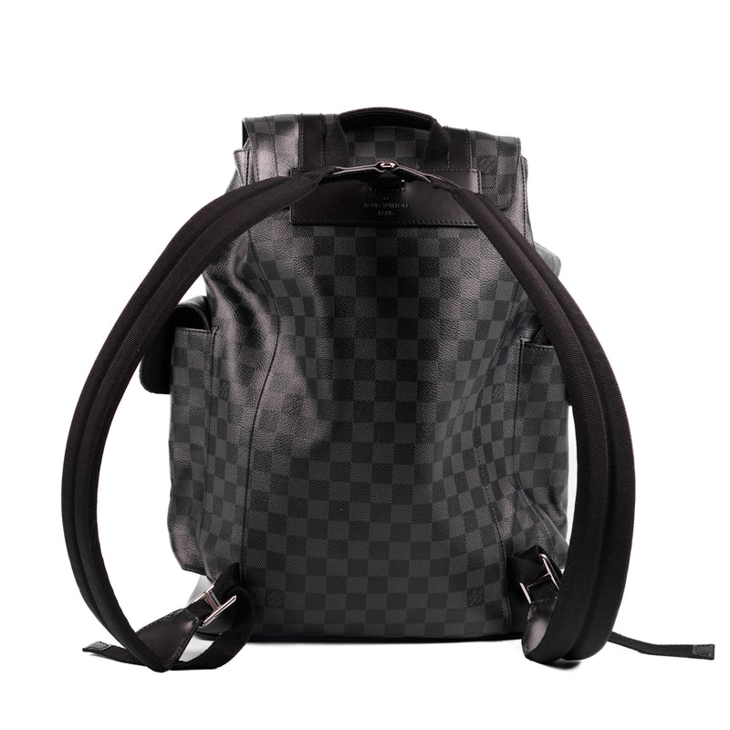 Pre-Owned Louis Vuitton Christopher MM Backpack