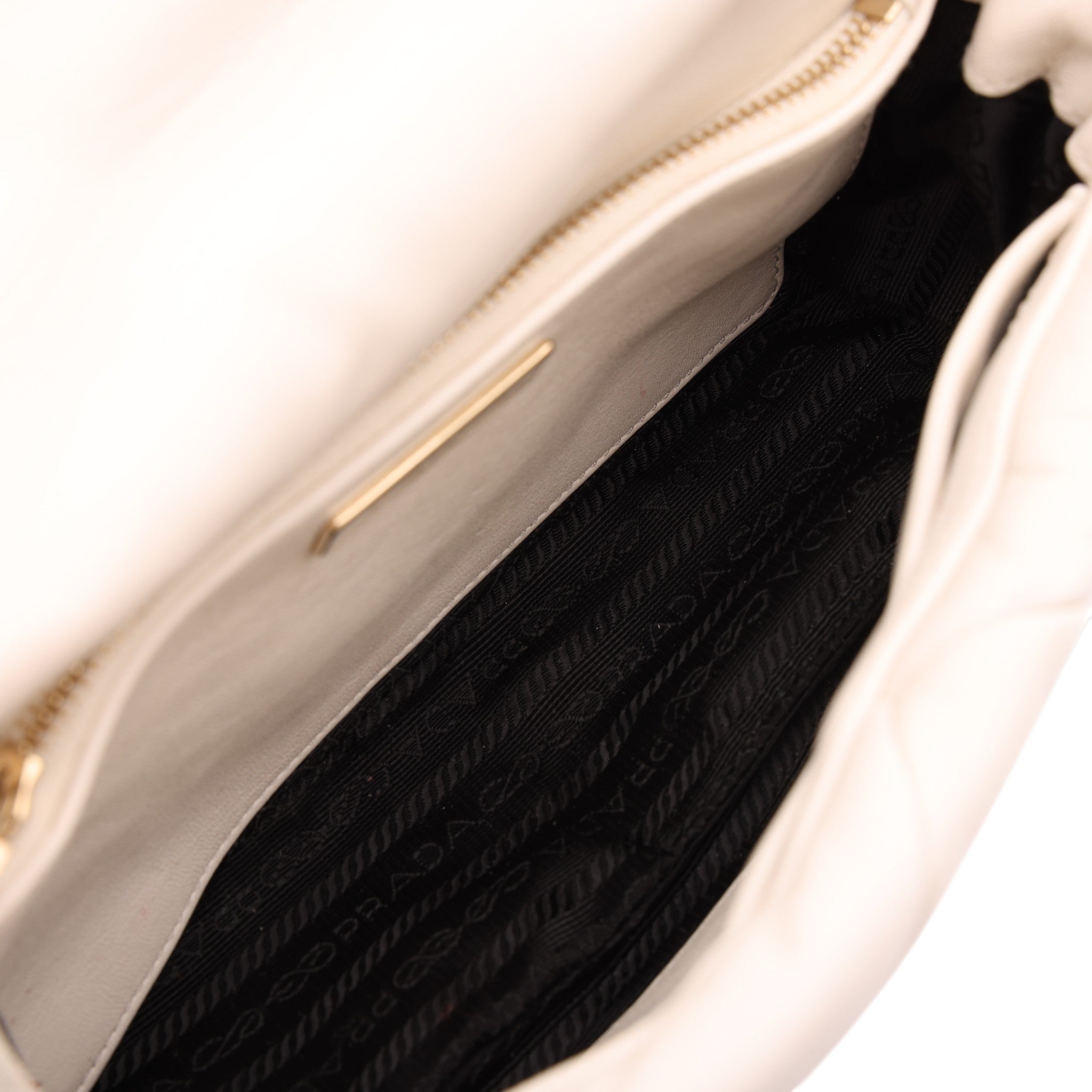 Pre-Owned Prada System Nappa Patchwork Shoulder Bag