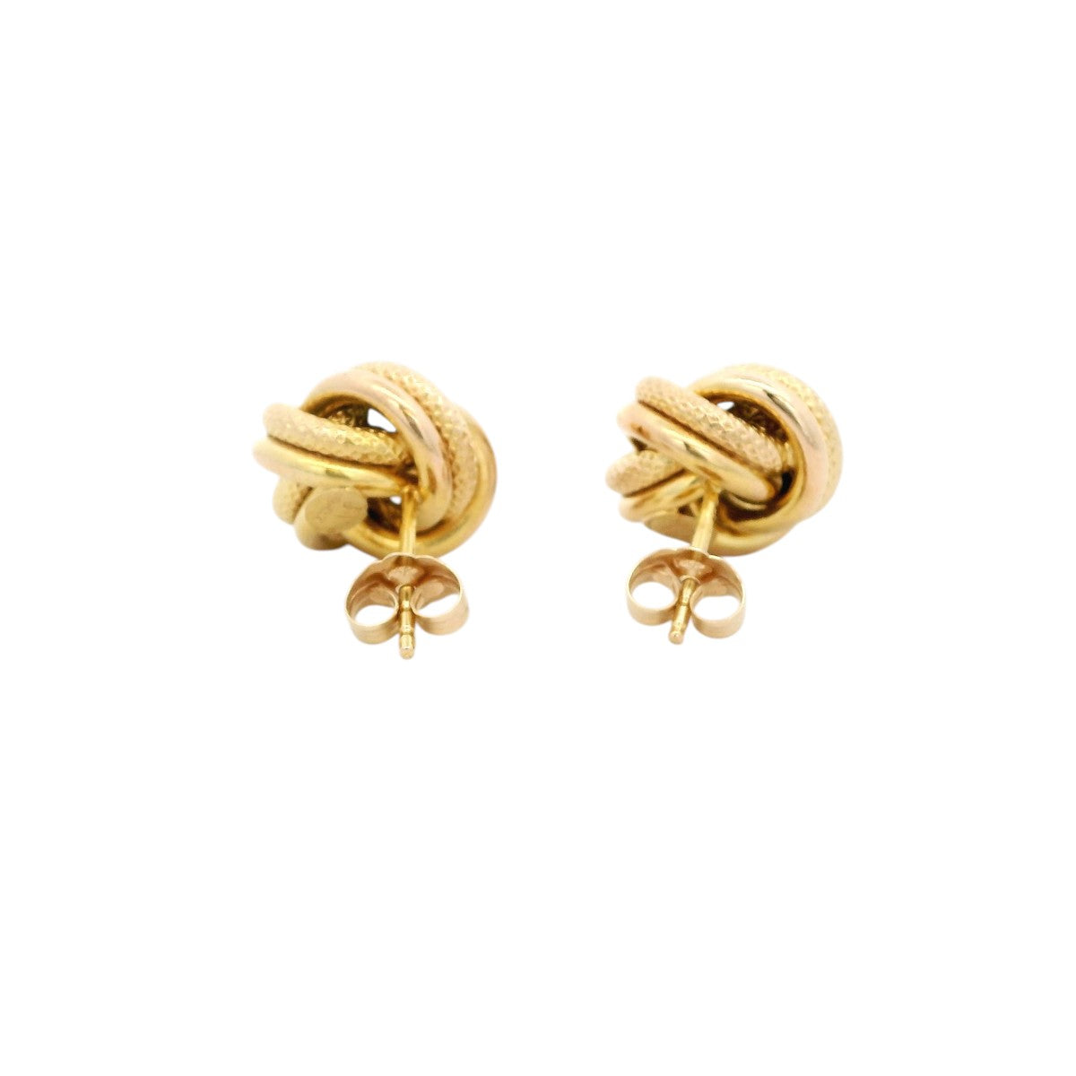 Pre-Owned Knot Stud Earrings