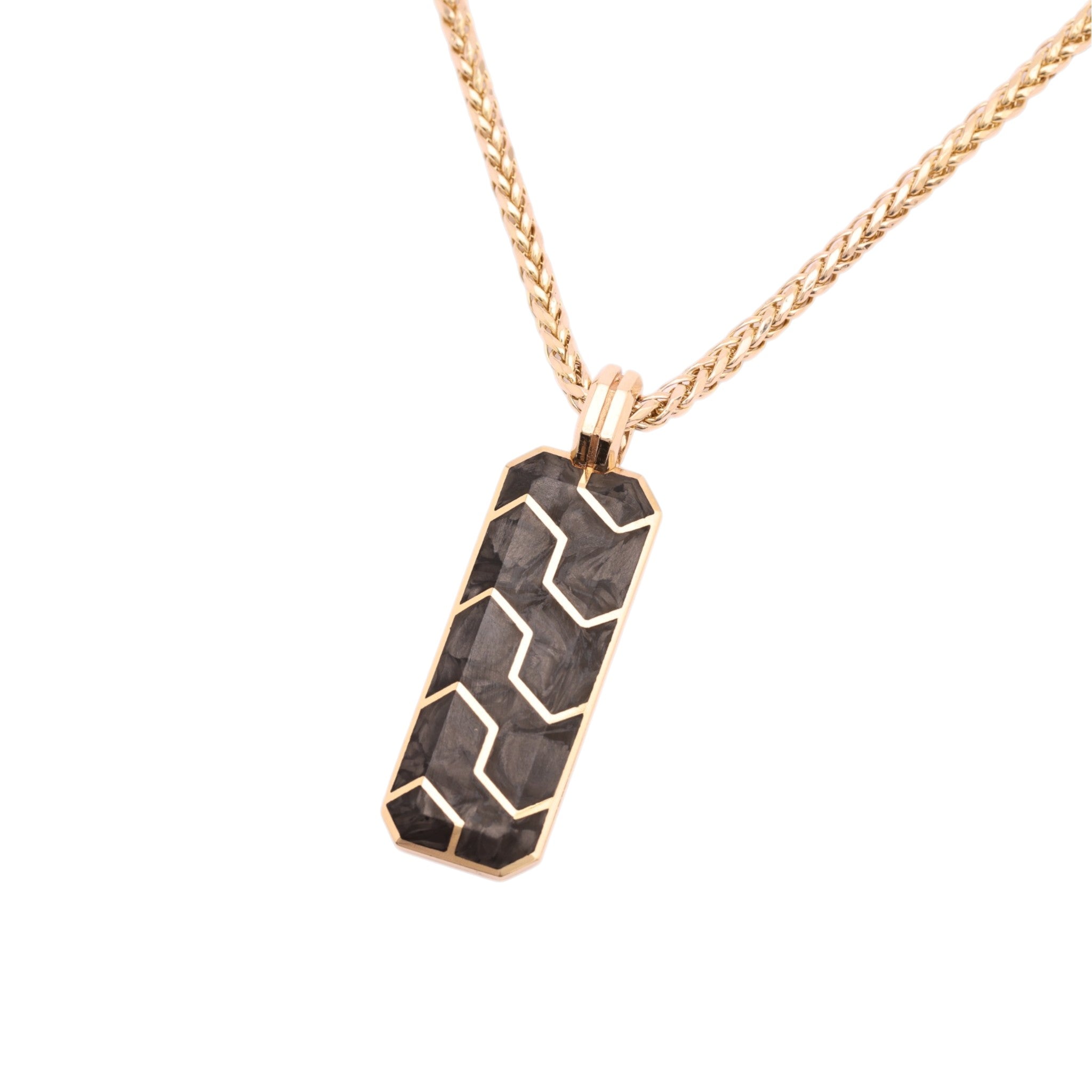 Pre-Owned David Yurman Streamline Ingot Amulet Pendant with Chain