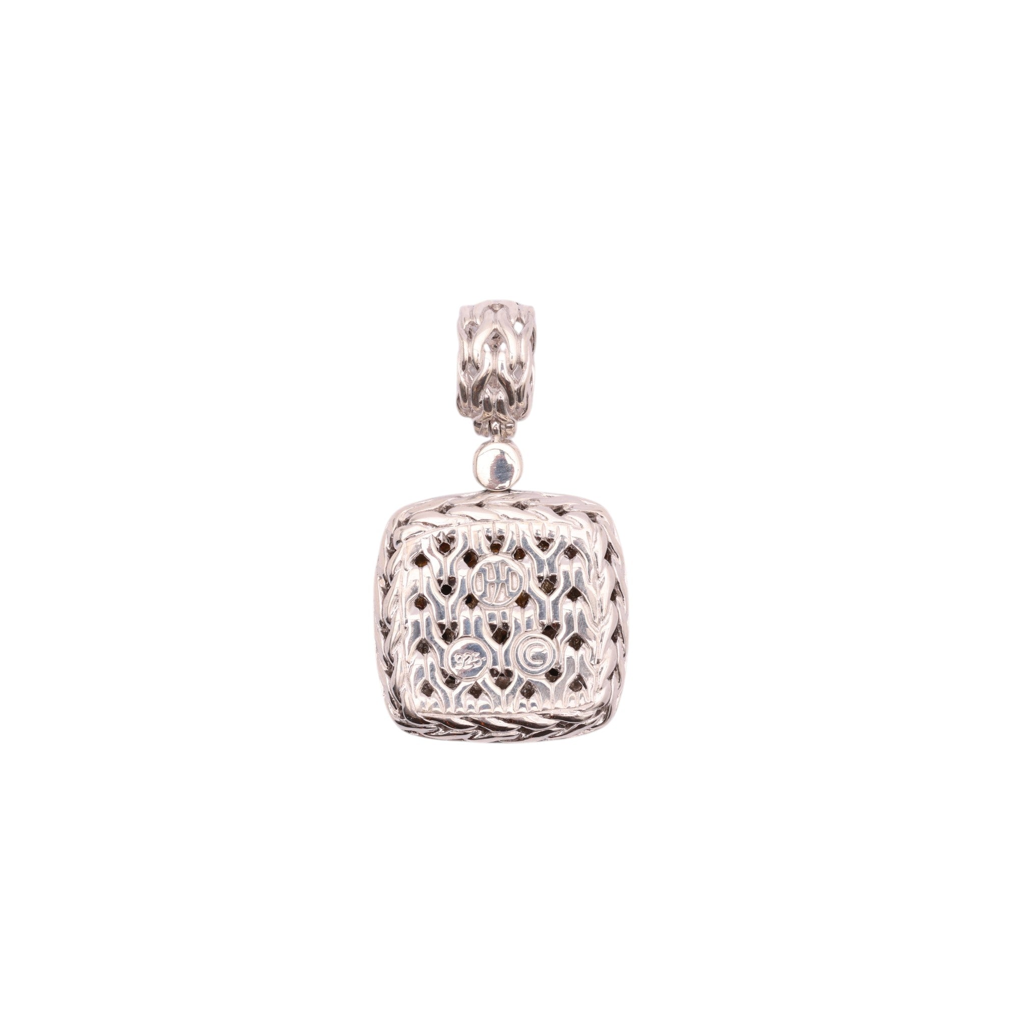 Pre-Owned John Hardy Black Sapphire Classic Chain Pendant
