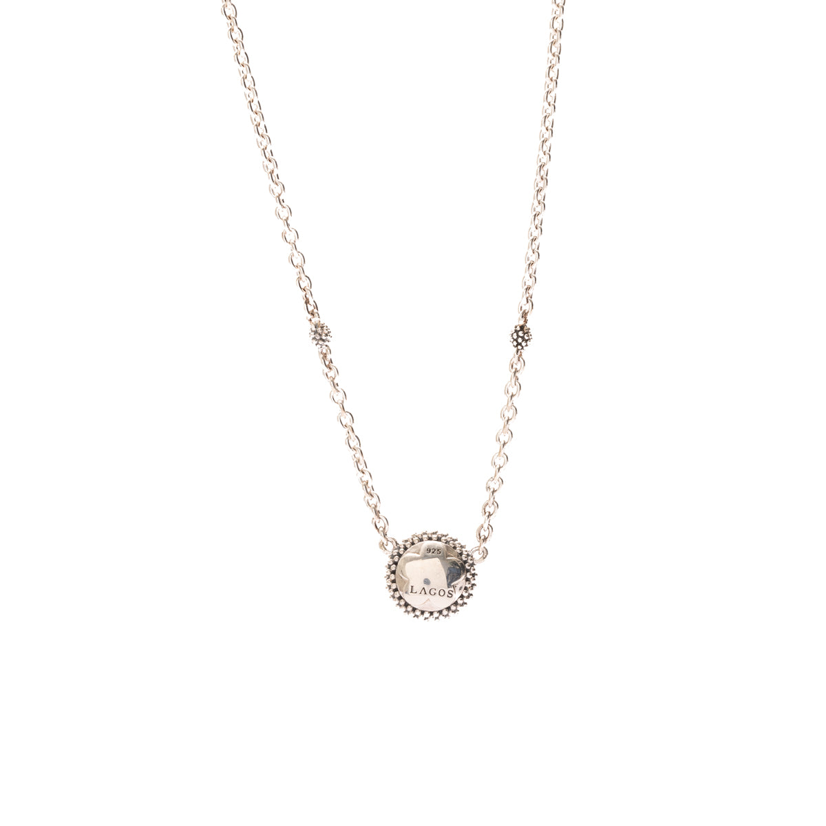 Pre-Owned Lagos Luna Pearl Pendant Necklace