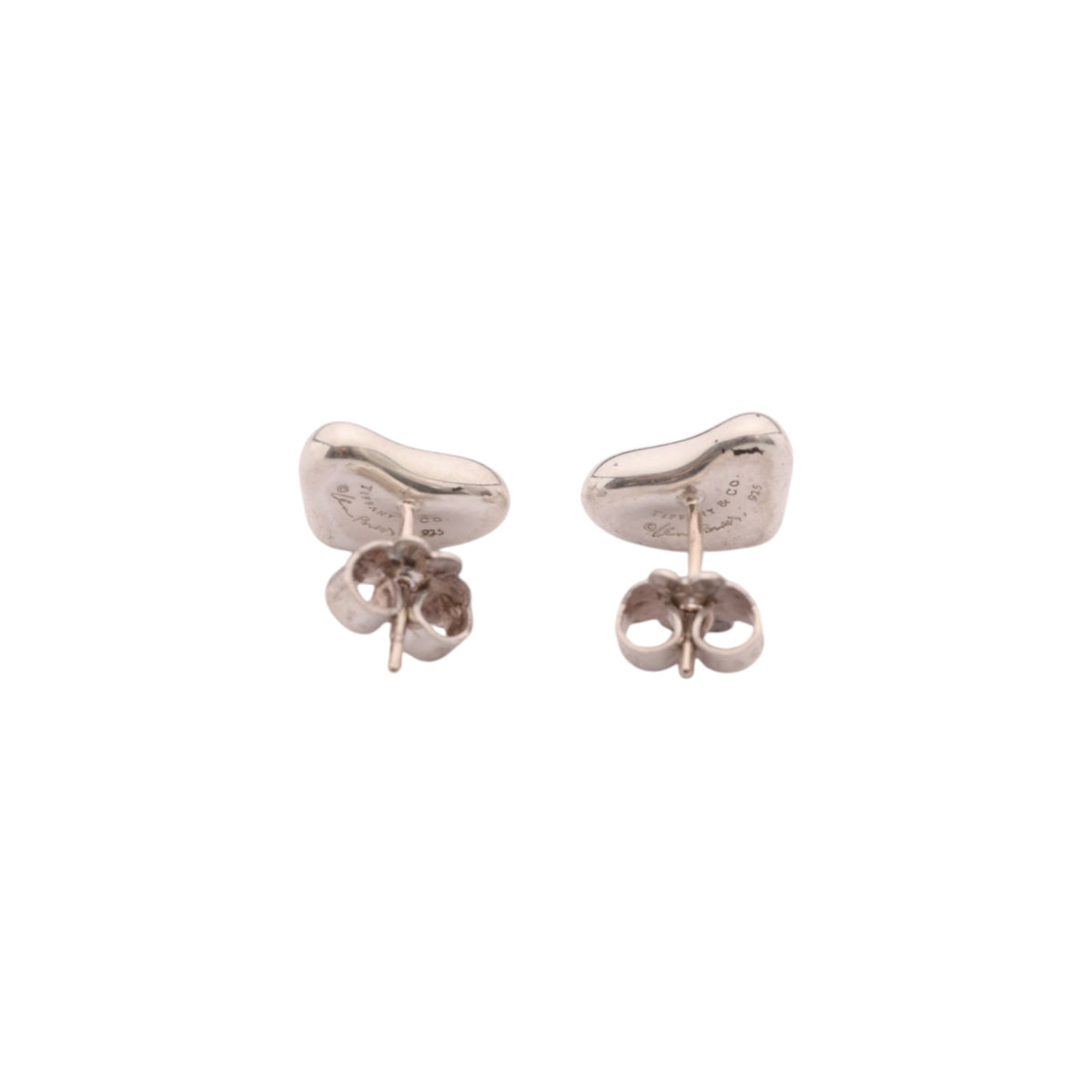 Pre-Owned Tiffany & Co. Elsa Peretti Heart Stud Earrings