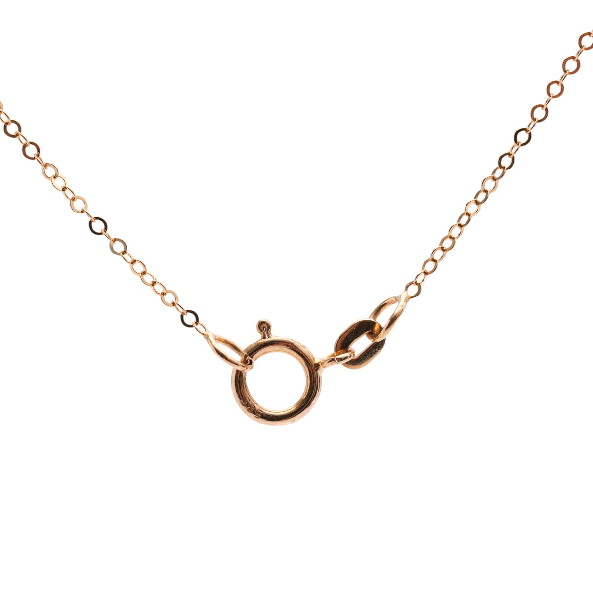 Pre-Owned Disc Drop Station Necklace