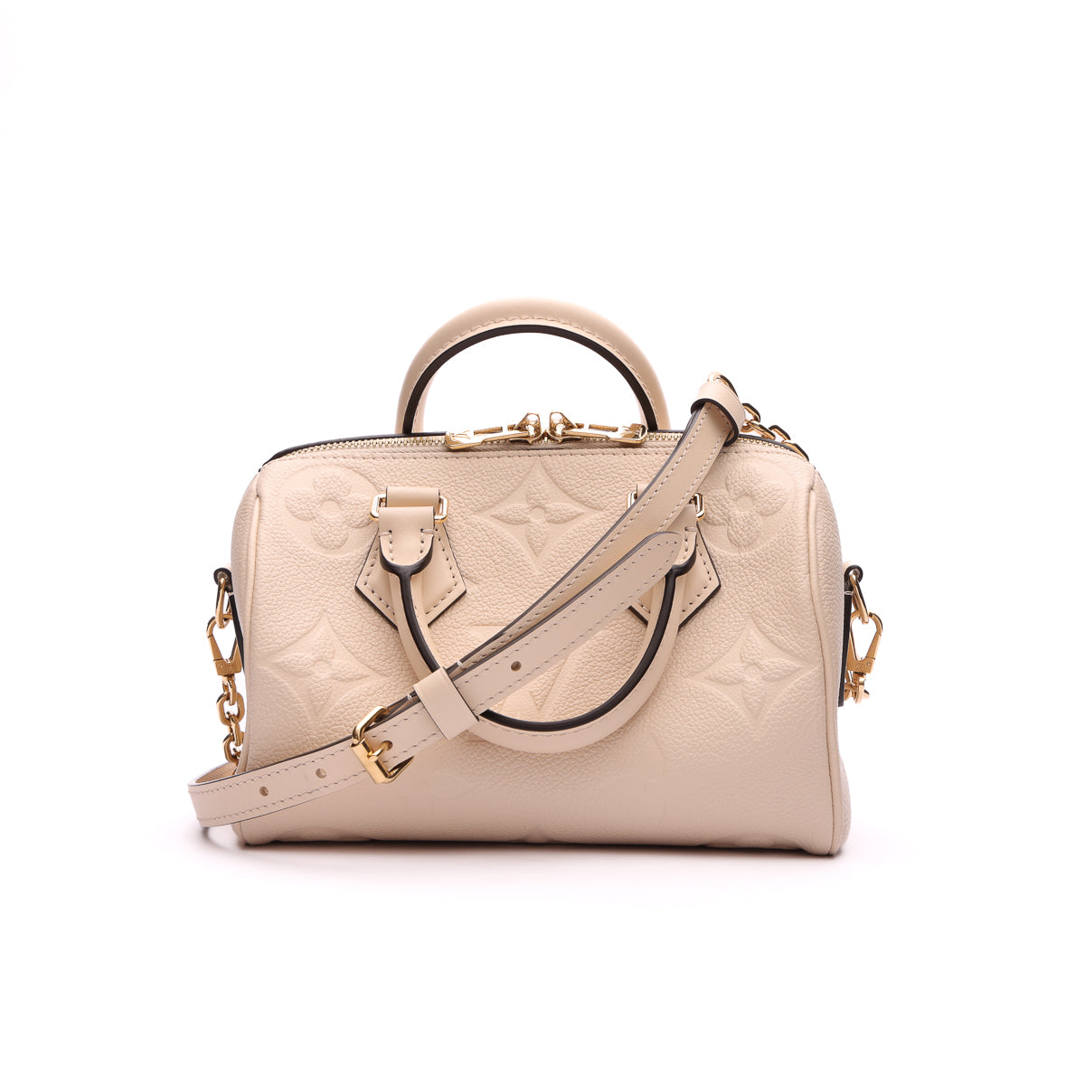 Pre-Owned Louis Vuitton Monogram Empreinte Speedy Bandouliere 20