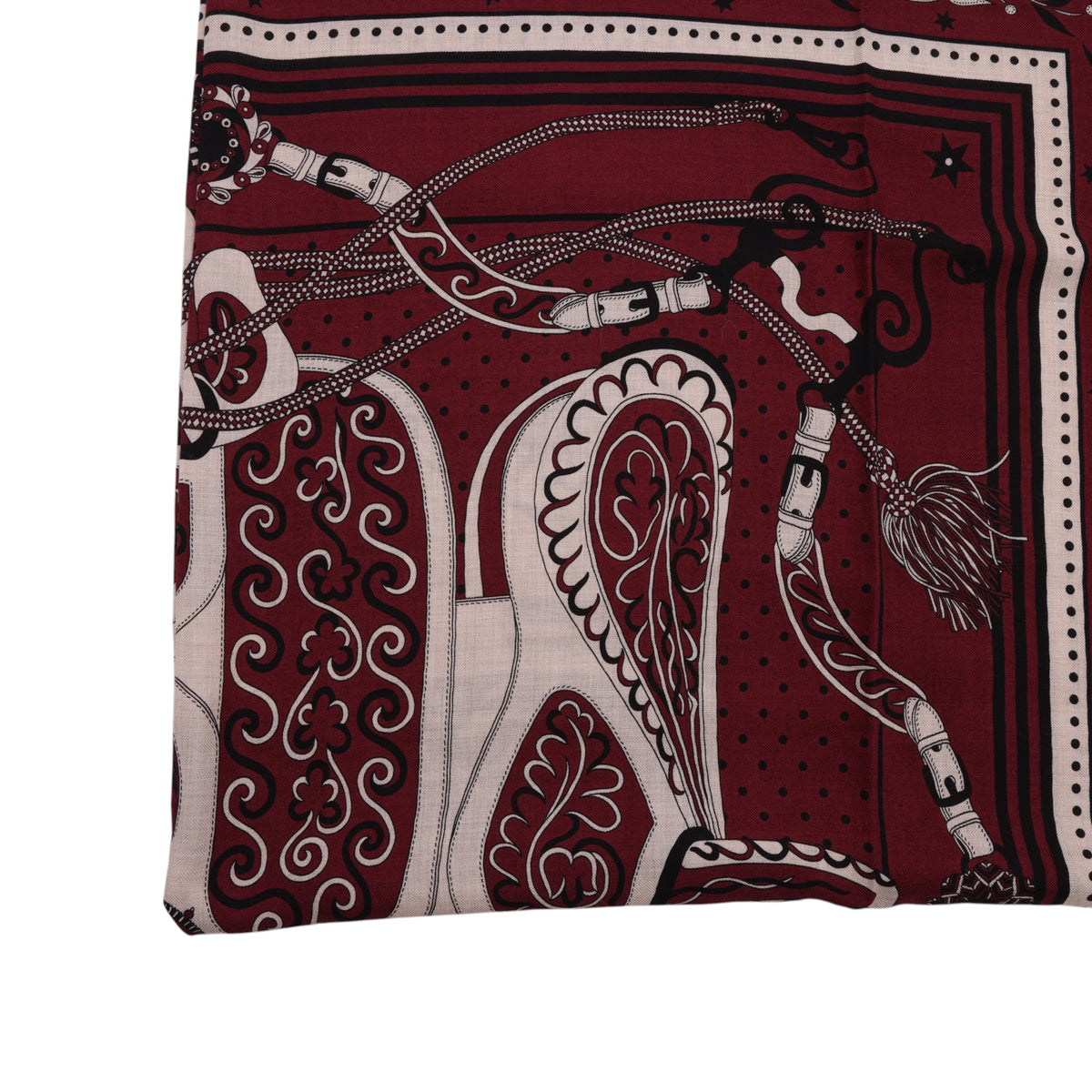 Pre-Owned Hermès Festival Des Amazones Bandana Shawl