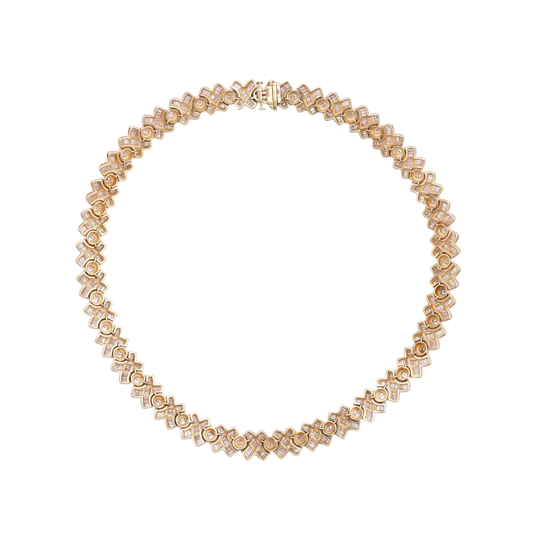 Pre-Owned Diamond Collar Necklace