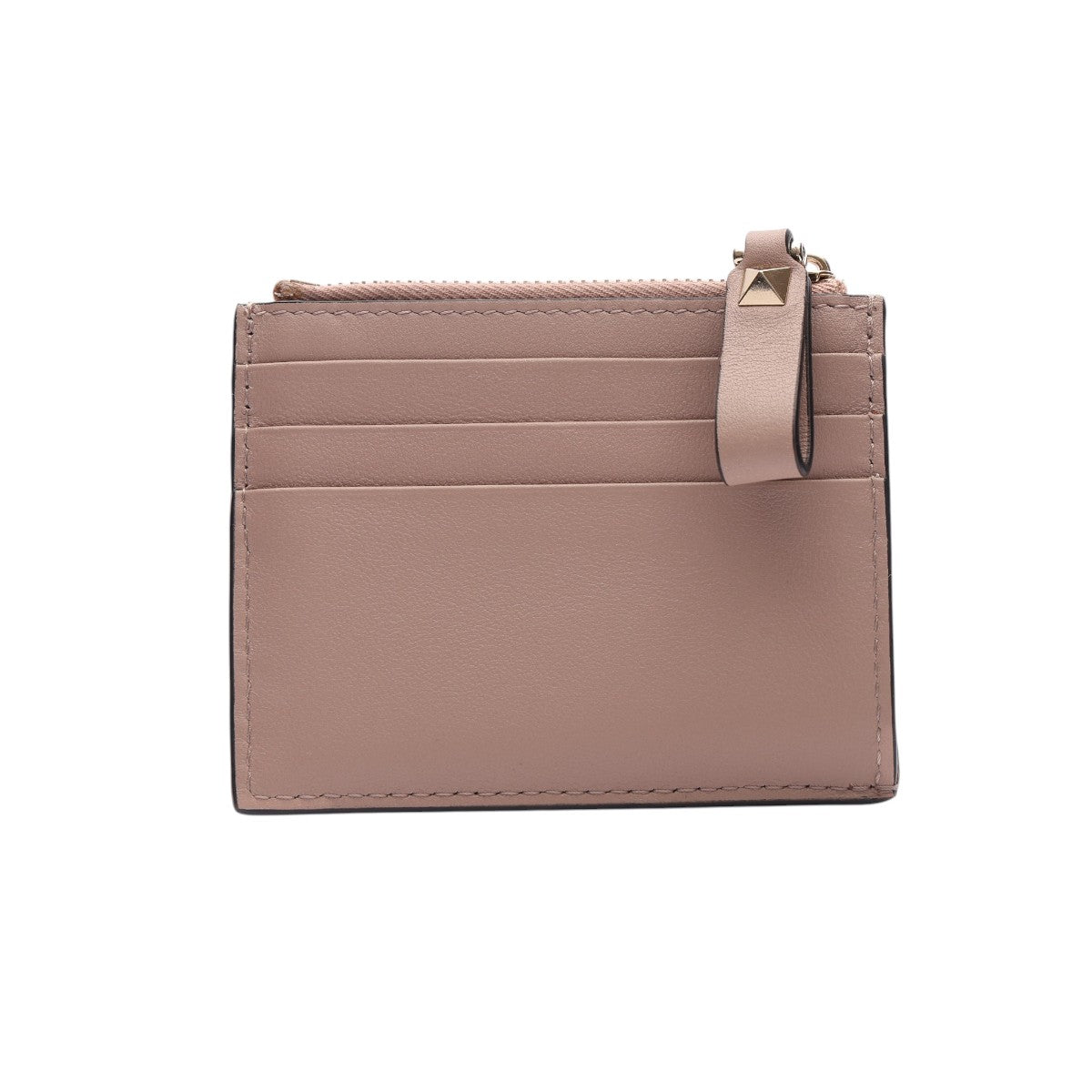 Pre-Owned Valentino Rockstud Card Holder