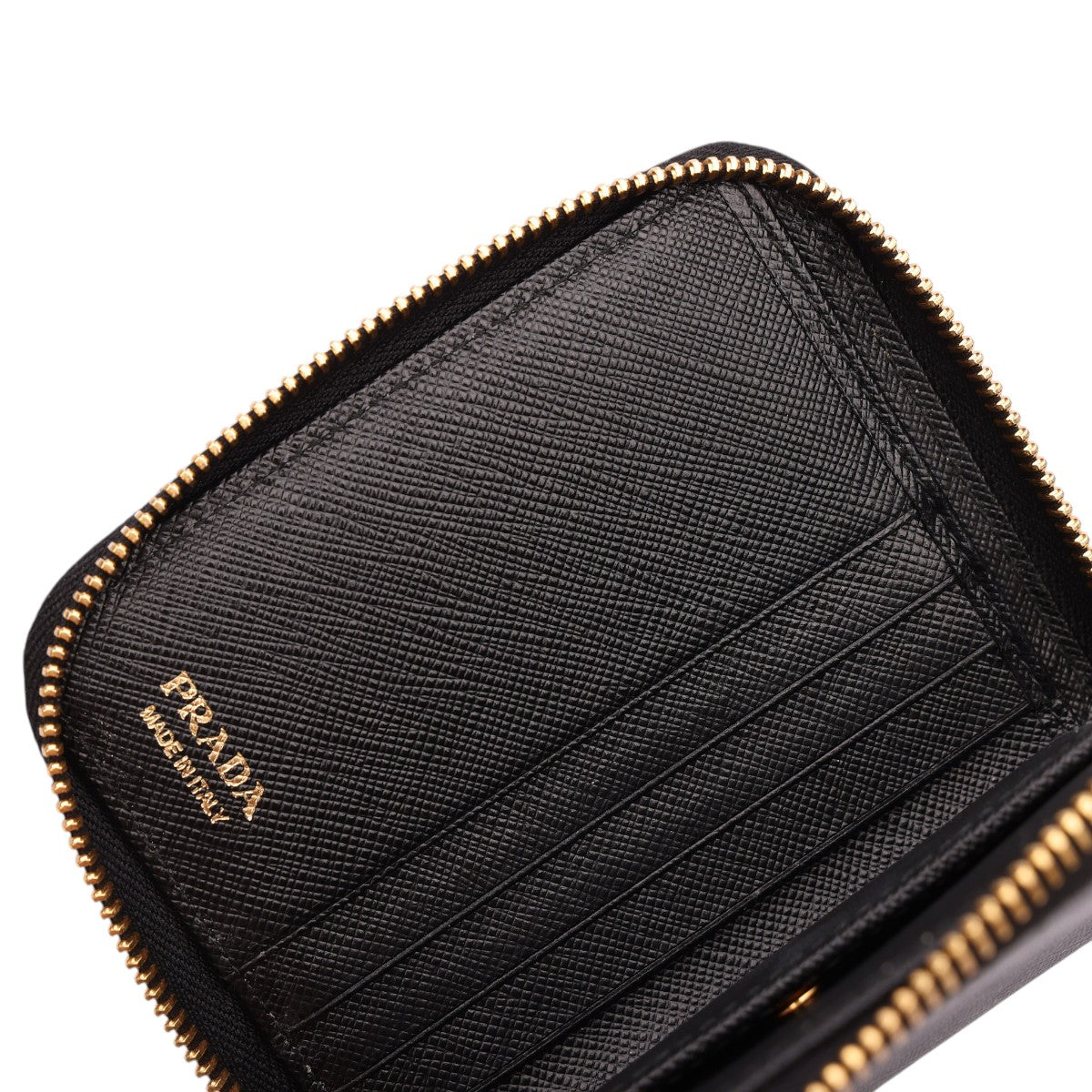 Pre-Owned Prada Compact Zip Around Wallet