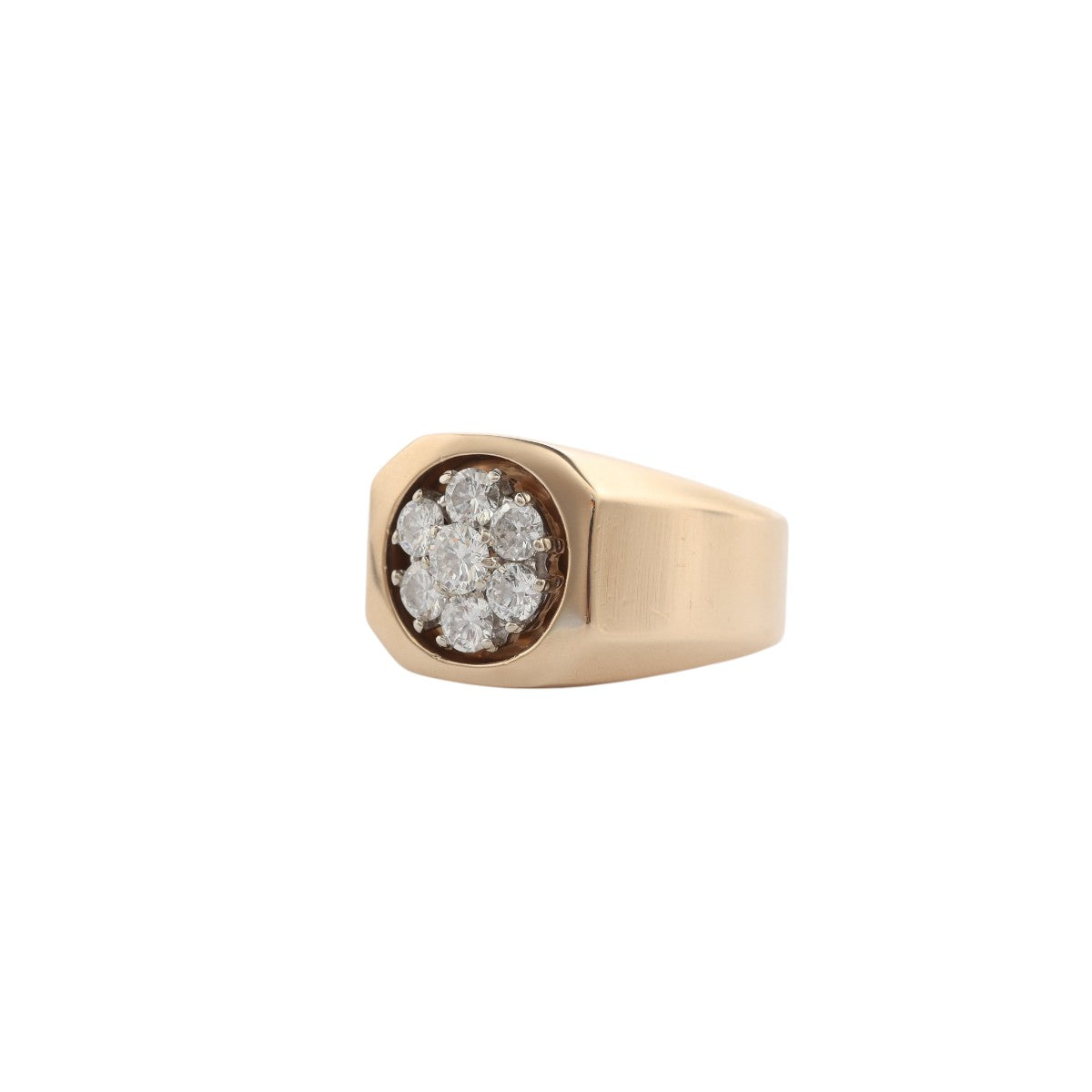 Pre-Owned Diamond Men's Cluster Ring