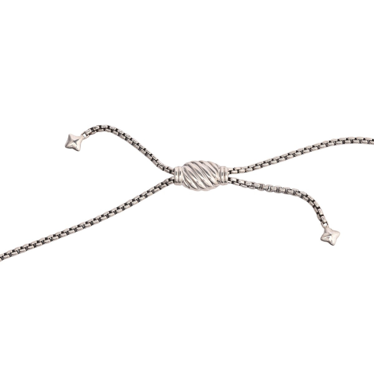Pre-Owned David Yurman Adjustable Box Link Slider Chain