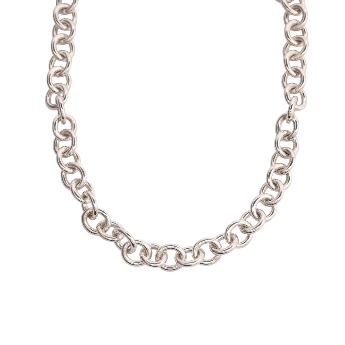 Pre-Owned Tiffany & Co. Heart Tag Toggle Necklace