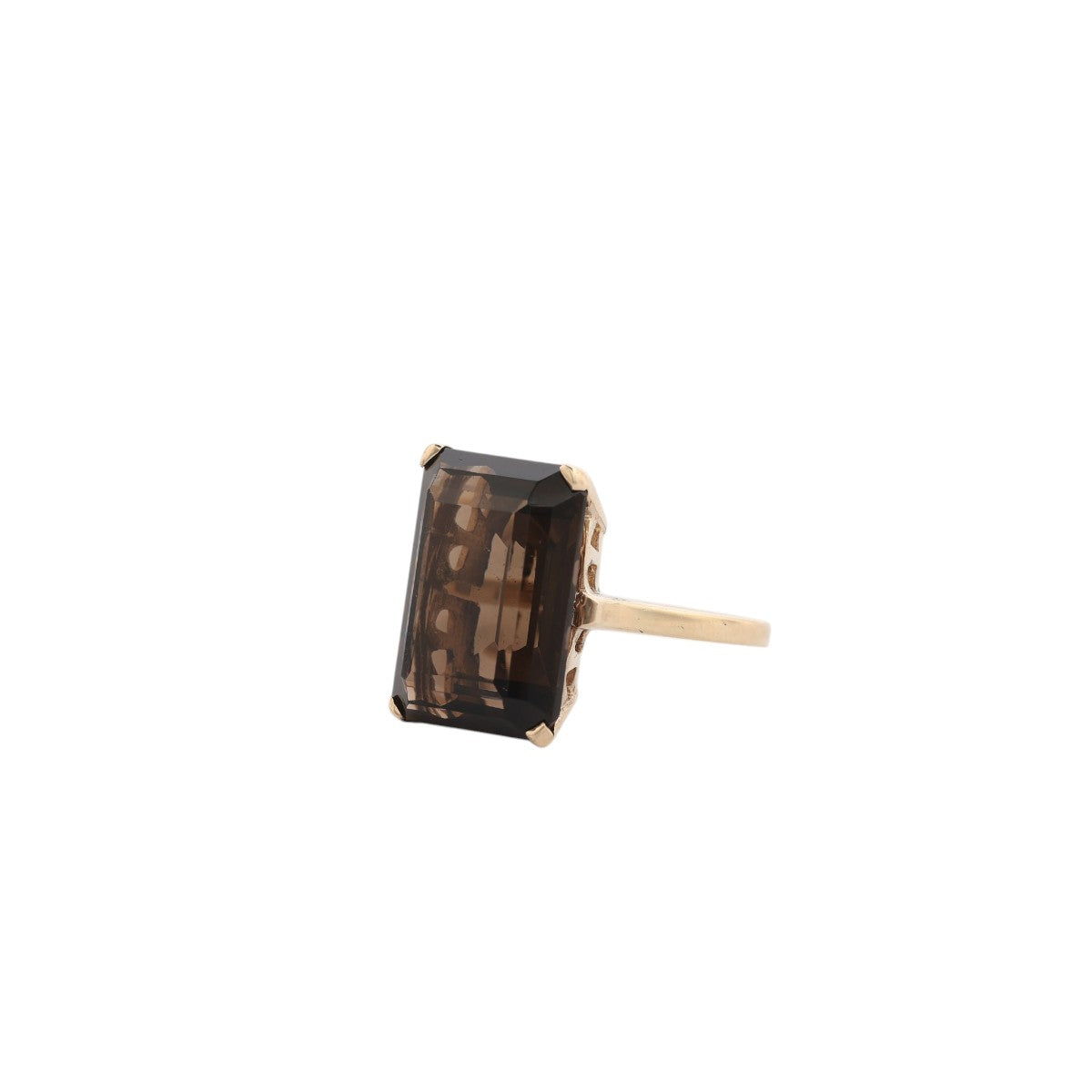 Pre-Owned Smoky Quartz Ring