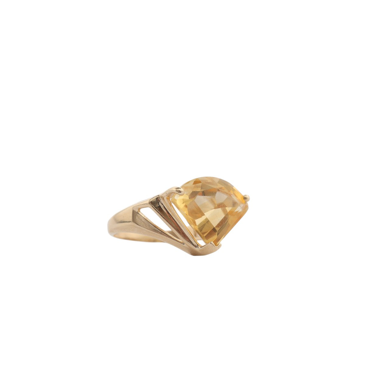 Pre-Owned Citrine Ring