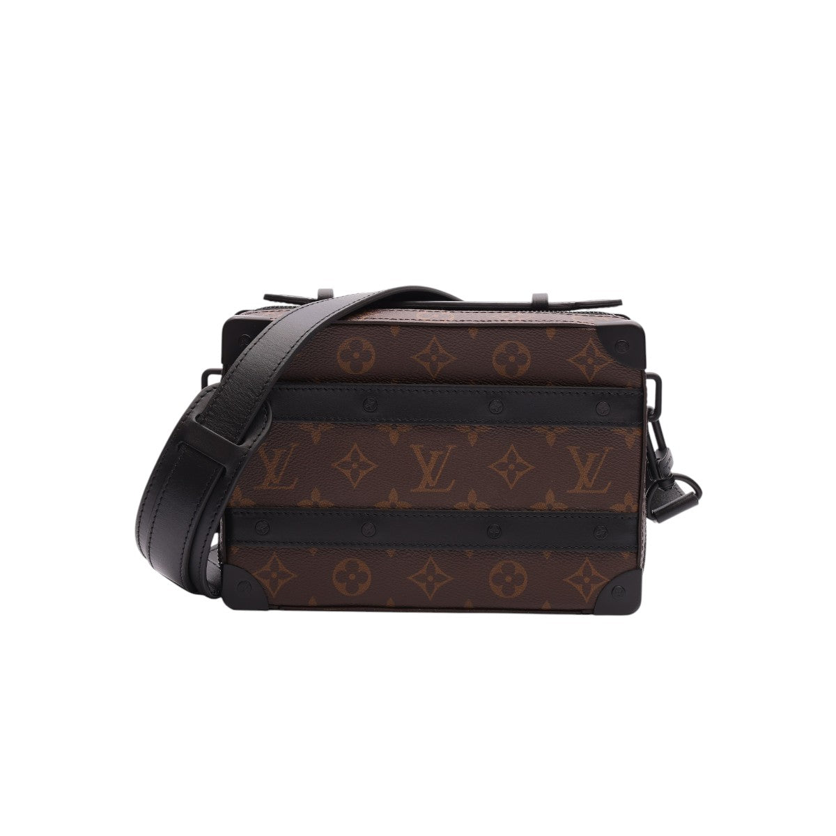 Pre-Owned Louis Vuitton Monogram Macassar Handle Soft Trunk