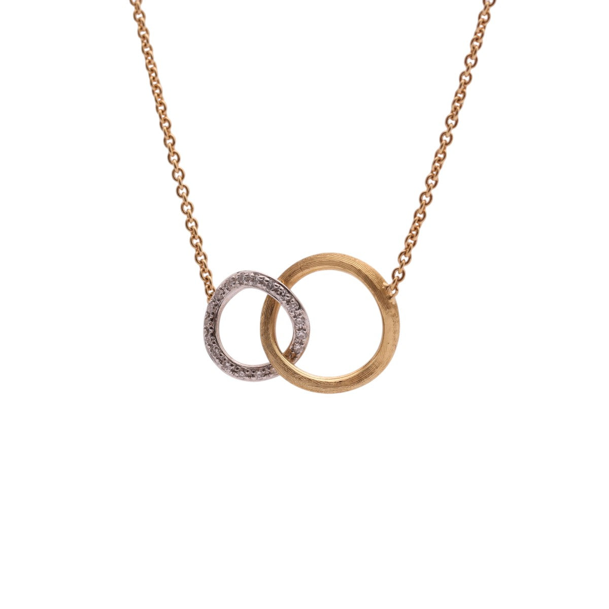 Pre-Owned Marco Bicego Diamond Jaipur Link Necklace