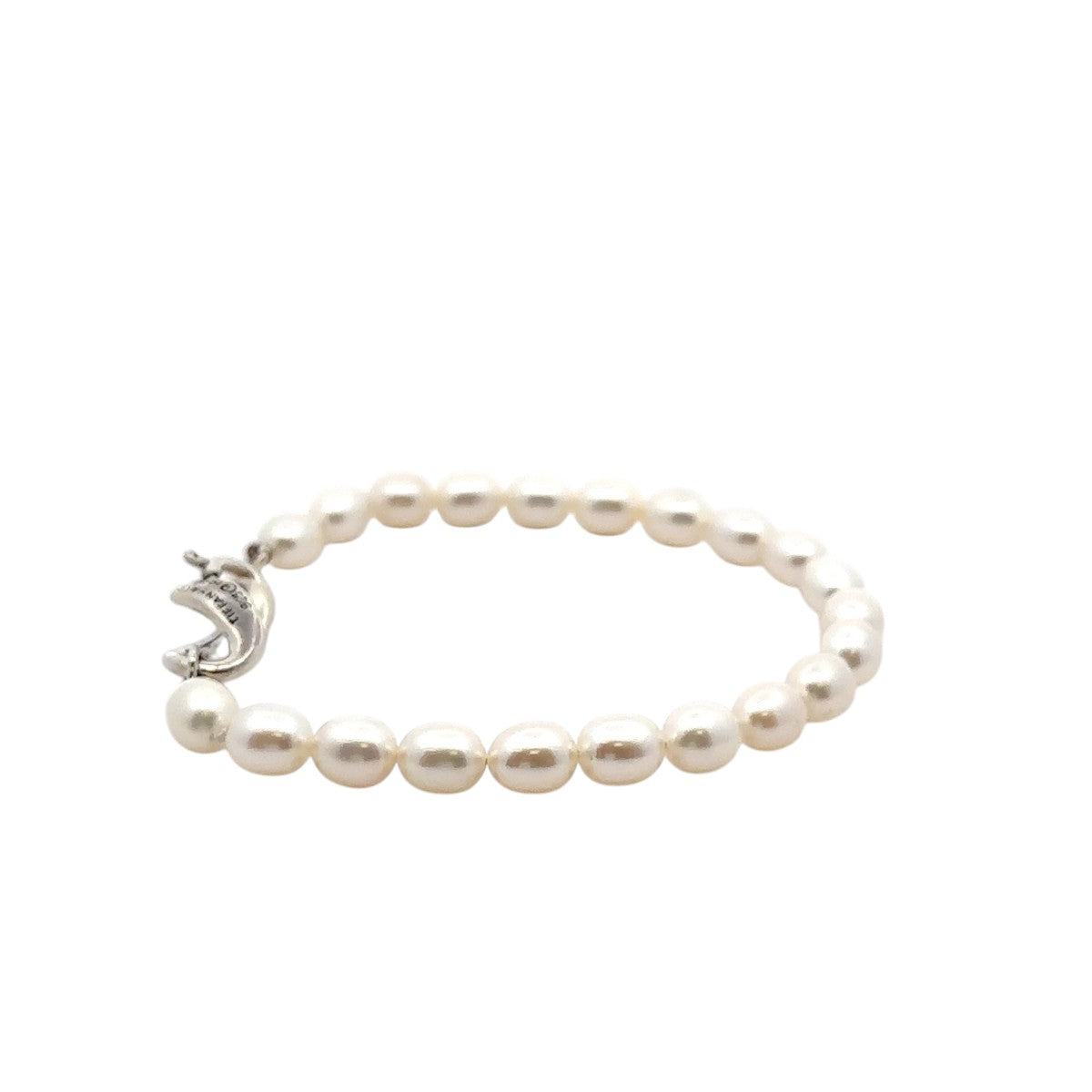 Pre-Owned Tiffany & Co. Cultured Pearl Infinity Bracelet