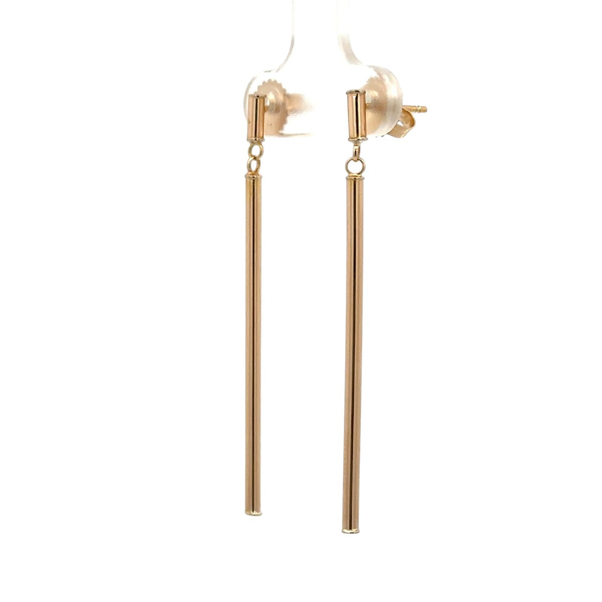 Pre-Owned Made in Italy Linear Drop Earrings