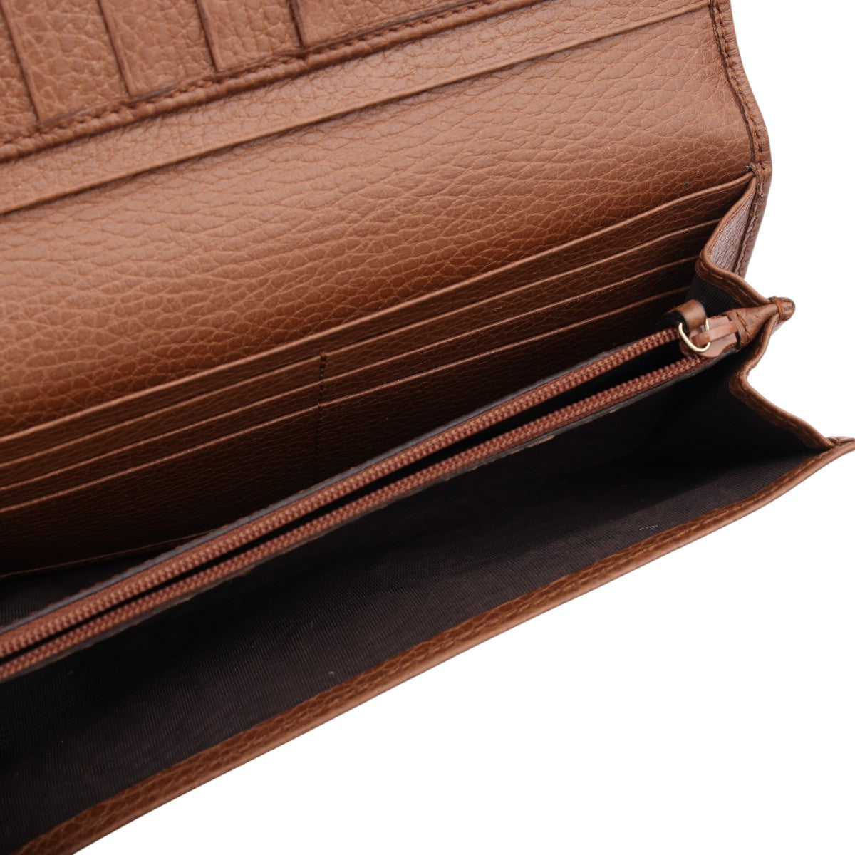Pre-Owned Gucci GG Canvas Flap Continental Wallet